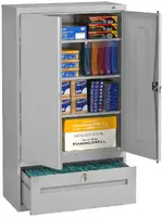 Storage Cabinet with Lateral Drawer