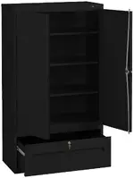 Storage Cabinet with Lateral Drawer