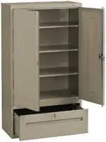 Storage Cabinet with Lateral Drawer