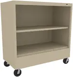 2 Shelf Bookcase on Wheels