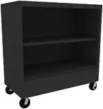 2 Shelf Bookcase on Wheels