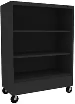 3 Shelf Bookcase on Wheels