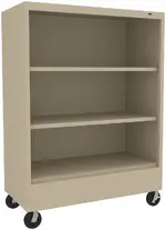 3 Shelf Bookcase on Wheels