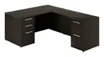 L Shaped Desk with Drawers