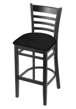 Bar Height Chair with Backrest