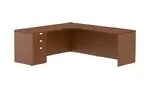 L Shaped Desk with Drawers