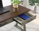 Home Office Desk with Drawers