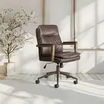 Faux Leather Office Chair