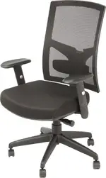 Mesh Back Office Chair with Seat Slide and Lumber Support