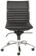 Modern Low Back Office Chair without Arms