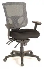Black Mid Back Office Chair