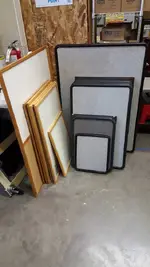 Dry Erase White Board & Cork Board Bulletin Boards