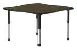 Adjustable Co-Working Swerve Table