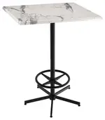 Square Bar Height Table