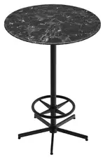 Round Bar Height Table