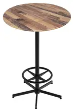 Round Bar Height Table