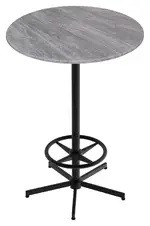Round Bar Height Table