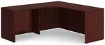 Peninsula Desk with Curved Edge