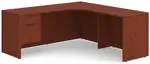 Corner Office Desk with Storage