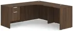 Corner Office Desk with Storage