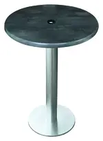 Round Outdoor Bar Height Table