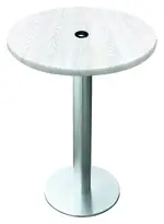 Round Outdoor Bar Height Table