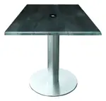 Outdoor Dining Table with Umbrella Hole
