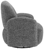 Plush Modern Swivel Chair 