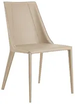 Minimalist Leather Guest Chair