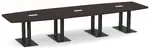 Modern Boat Shaped Conference Table
