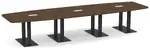 Modern Boat Shaped Conference Table