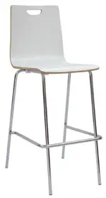 Bar Height Wood Chair