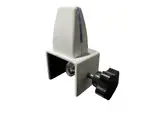 OFI Cubicle Top Clamp Mount Bracket for Plexiglass & Acrylic Panels