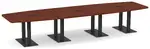 Modern Boat Shaped Conference Table