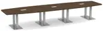 Modern Boat Shaped Conference Table