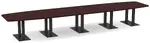 Modern Boat Shaped Conference Table
