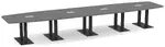 Modern Boat Shaped Conference Table