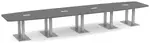 Modern Boat Shaped Conference Table