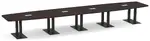 Modern Boat Shaped Conference Table