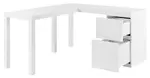 Modern Glossy L-Shaped Desk