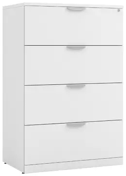 4 Drawer Lateral File Cabinet - PL Laminate