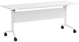 Flip Top Nesting Table with Modesty Panel - PL Laminate