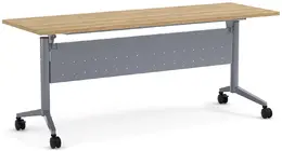 Flip Top Nesting Table with Modesty Panel - PL Laminate