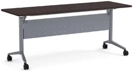 Flip Top Nesting Table with Modesty Panel - PL Laminate