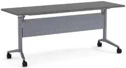 Flip Top Nesting Table with Modesty Panel - PL Laminate