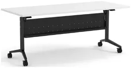 Flip Top Nesting Table with Modesty Panel - PL Laminate