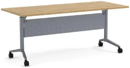 Flip Top Nesting Table with Modesty Panel - PL Laminate
