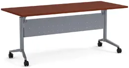 Flip Top Nesting Table with Modesty Panel - PL Laminate
