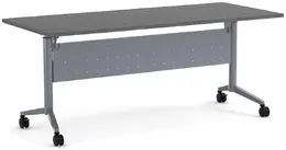Flip Top Nesting Table with Modesty Panel - PL Laminate