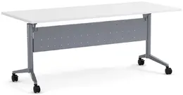 Flip Top Nesting Table with Modesty Panel - PL Laminate